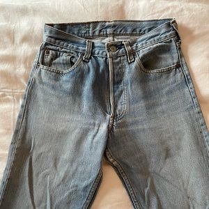 Vintage Levi Jeans Size 24 Light Wash